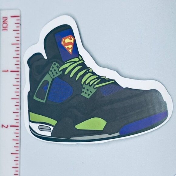 🌀10/$10🌀 Sneaker Shoes Waterproof Vinyl Sticker Decal - Picture 2 of 2